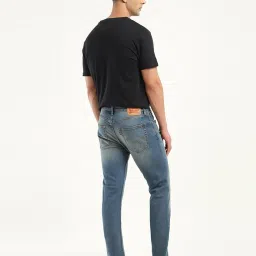 Levi's 512 Blue Cotton Slim Fit Jeans image 2