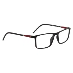 Ted Smith Black Rectangular Unisex Eye Frames image 2