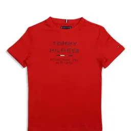 Tommy Hilfiger Kids Red Printed T-Shirt-picture-15