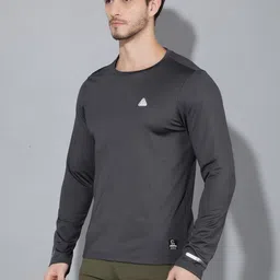 GREENLANDS Round Neck Long Sleeves Regular Fit Sports T-shirt image 3