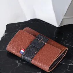 SZN Men Textured Two Fold Long Wallet-picture-16