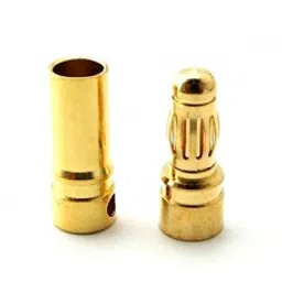 PolyMax 3.5mm Gold Male-Female Connectors 1 PAIR - 2 Pieces Pack-picture-25