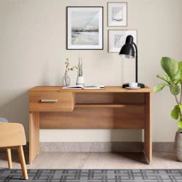 Godrej Interio Adria Brown Engineered Wood Workdesk-picture-36