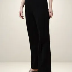 SZN Women Smart Bootcut High-Rise Trousers image 5