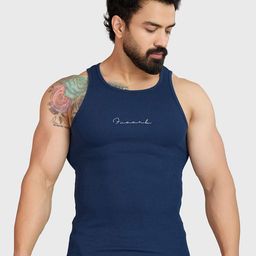 FUAARK Men Ribbed Slim Fit Gym & Workout Tank-picture-43