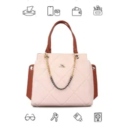 MINI WESST Beige Handbag image 5