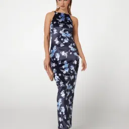 Guess Blue Printed Dress-image-5
