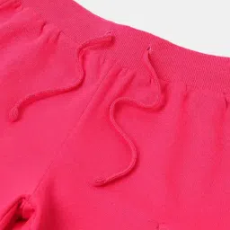 United Colors Of Benetton Pink Cotton Regular Fit Trackpants image 3