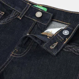 United Colors Of Benetton Blue Slouchy Fit Jeans image 3