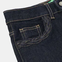 United Colors Of Benetton Blue Slouchy Fit Jeans image 4