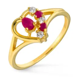 Malabar Gold and Diamonds 22k BIS Hallmark Yellow Gold Ring for Women-picture-17