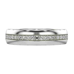 VALANOVA Women 18 Kt Sterling Silver Plated White Gold Lab Grown Diamond 0.18cts-picture-38