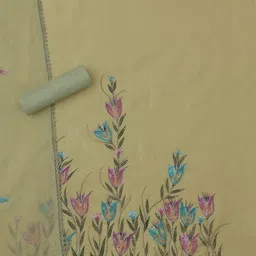 Soch Embellished Organza Unstitched Dress Material image 3