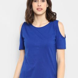appulse Women Blue Solid Top-picture-40