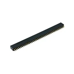 Female 2 x 40 Pin Berg Strip Connector 2.54mm Pitch image 1