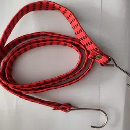 Dinojames 6ft Long 30mm Width Multipurpose Ultra Flexible Rectangle Shaped Bungee Motorcycle Bike Luggage Elastic Strap/Rope image 5