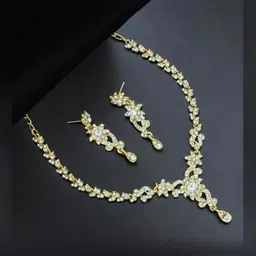 Women Click Stone-Studded Jewellery Set-picture-14