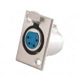MX XLR 4 PIN MIC Female Socket Connector Panel Mounting (MX-1888)-image-26