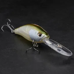caperlan DEEP CRANKBAIT HARD LURE WXM CRKDD 60 F - BROWN BACK image 2