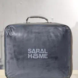 Saral home Grey Polyester 350 GSM Winter Mink King Bed Blanket image 5