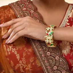 Voylla Gold Panchhi Humera Classic Bracelet image 2