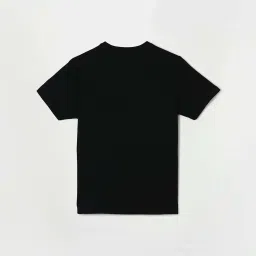 Fame Forever by Lifestyle Kids Black Cotton Printed T-Shirt image 2