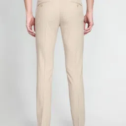 Arrow Beige Regular Fit Trousers image 2