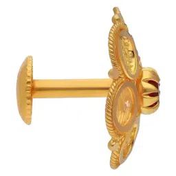 Malabar Gold and Diamonds 22k (916) Yellow Gold Earrings for Women image 2