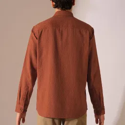 Selected Homme Red Cotton Regular Structure Shirt image 2