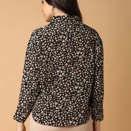 showoffff SHOWOFF Black Printed Shirt image 2