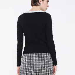 showoffff SHOWOFF Black Regular Fit Top image 2