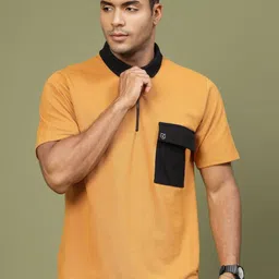Metronaut Polo Collar Cotton Oversized T-shirt-picture-21