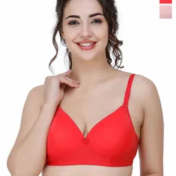 College Girl Women Pack Of 2 Full Coverage Lightly Padded  Bra-picture-39