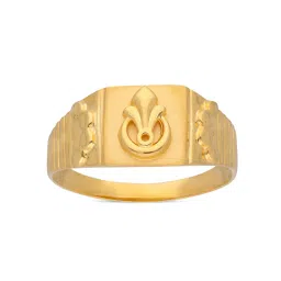 C. Krishniah Chetty Group 22k Bold Gold Ring for Women image 2