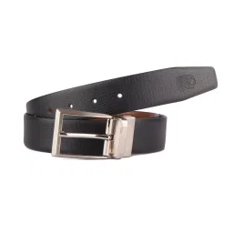 Red Chief Tan & Black Leather Reversible Formal Belt For Men image 2
