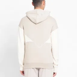 Adidas Originals Light Brown Regular Fit Printed Hooded Sweatshirt image 2
