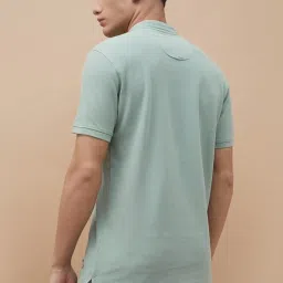 Code by Lifestyle Sage Green Regular Fit T-Shirt image 2