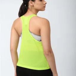 Reebok Green Printed Sports Tank Top image 2