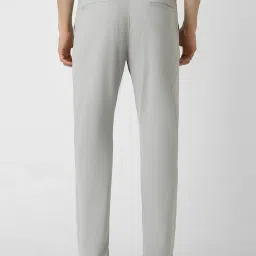 Van Heusen Grey Slim fit Solid Casual Track Pant image 2