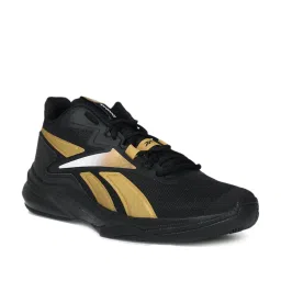 Reebok Men's Core More Buckets Black Running Shoes image 2