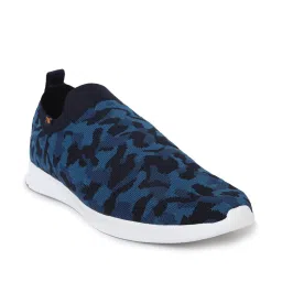 Reebok Men's Walk Way Comfy Renew Blue Walking Shoes image 2