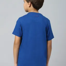 Beverly Hills Polo Club Kids Blue Printed T-Shirt image 2