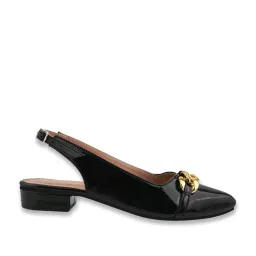 Shoetopia Kids Black Back Strap Sandals image 2