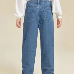 Kotty Kids Blue Relaxed Fit Jeans image 2