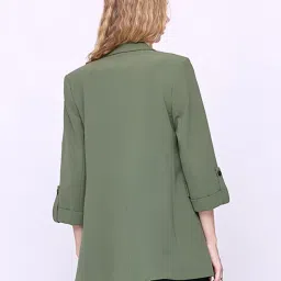 Cover Story Olive Blazer image 2