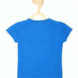 Allen Solly Junior Blue Cotton Printed T-Shirt image 2