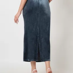 Globus Grey Midi Skirt image 2