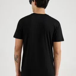 Antony Morato Fashion Black Regular Fit Solid T-Shirt image 2