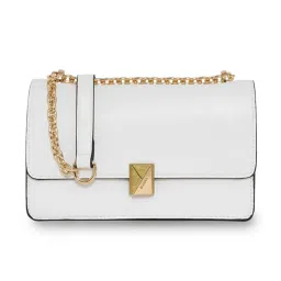 Esbeda White Medium Shoulder Bag image 2