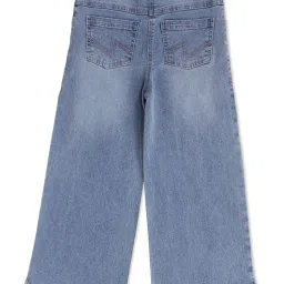 Cutecumber Girls Blue Embellished Jeans image 2